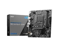 MBO 1700 MSI PRO H610M-E DDR4 MBO 1700 MSI PRO H610M-E DDR4