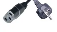 HPE AP DOD ARUBA 250V/10A 1.8M C13 TO CEE7/7 POWER CORD HPE AP DOD ARUBA 250V/10A 1.8M C13 TO CEE7/7 POWER CORD